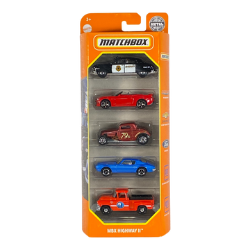 Matchbox MBX Highway II | 5 Pack Edition