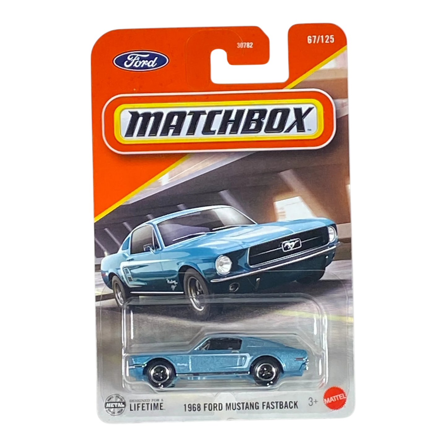 Matchbox 1968 Ford Mustang Fastback - 2025 Matchbox Series 67/125