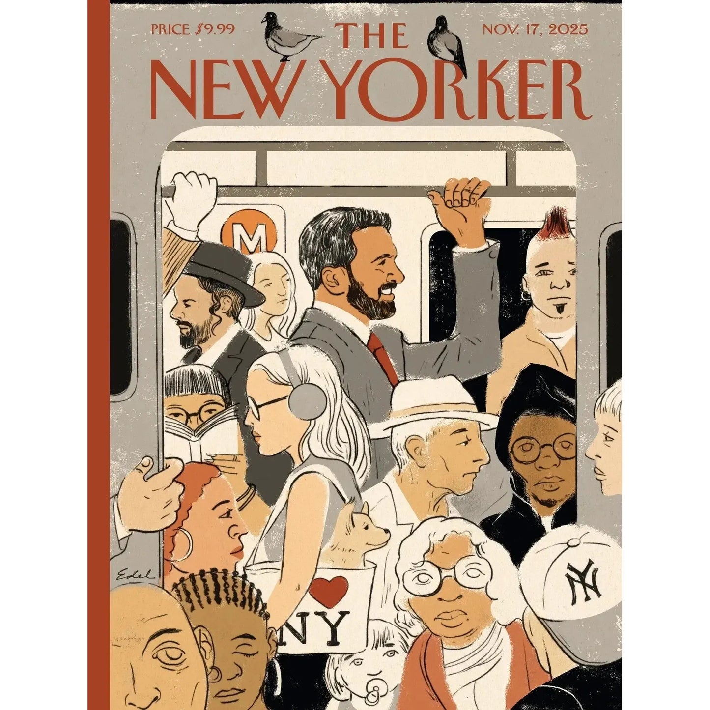 Mayor Mamdani The New Yorker 500 Piece Jigsaw Puzzle NYPC