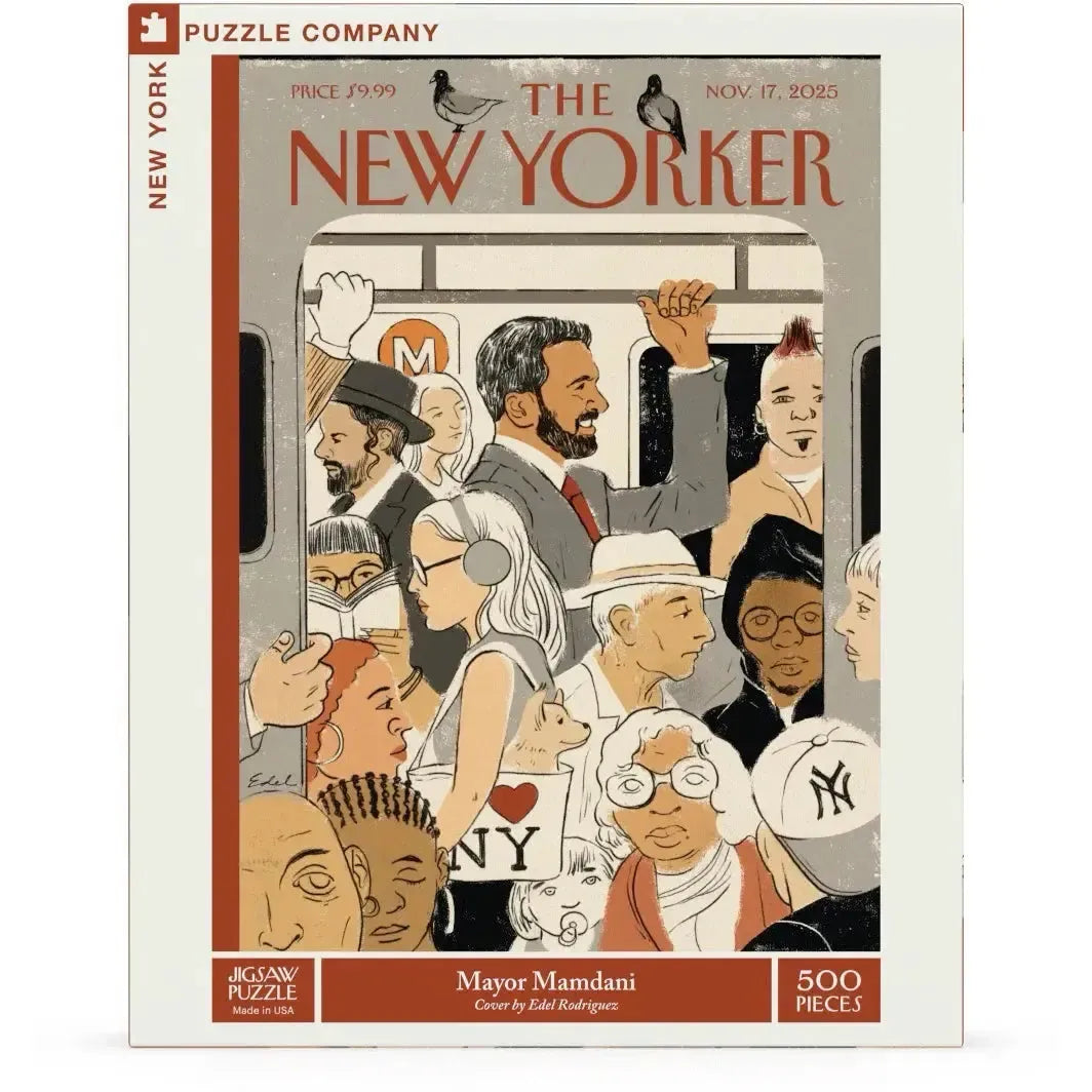 Mayor Mamdani The New Yorker 500 Piece Jigsaw Puzzle NYPC
