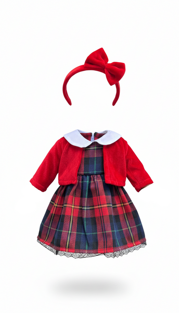 Holiday Party Dress Set For 18 inch Dolls
