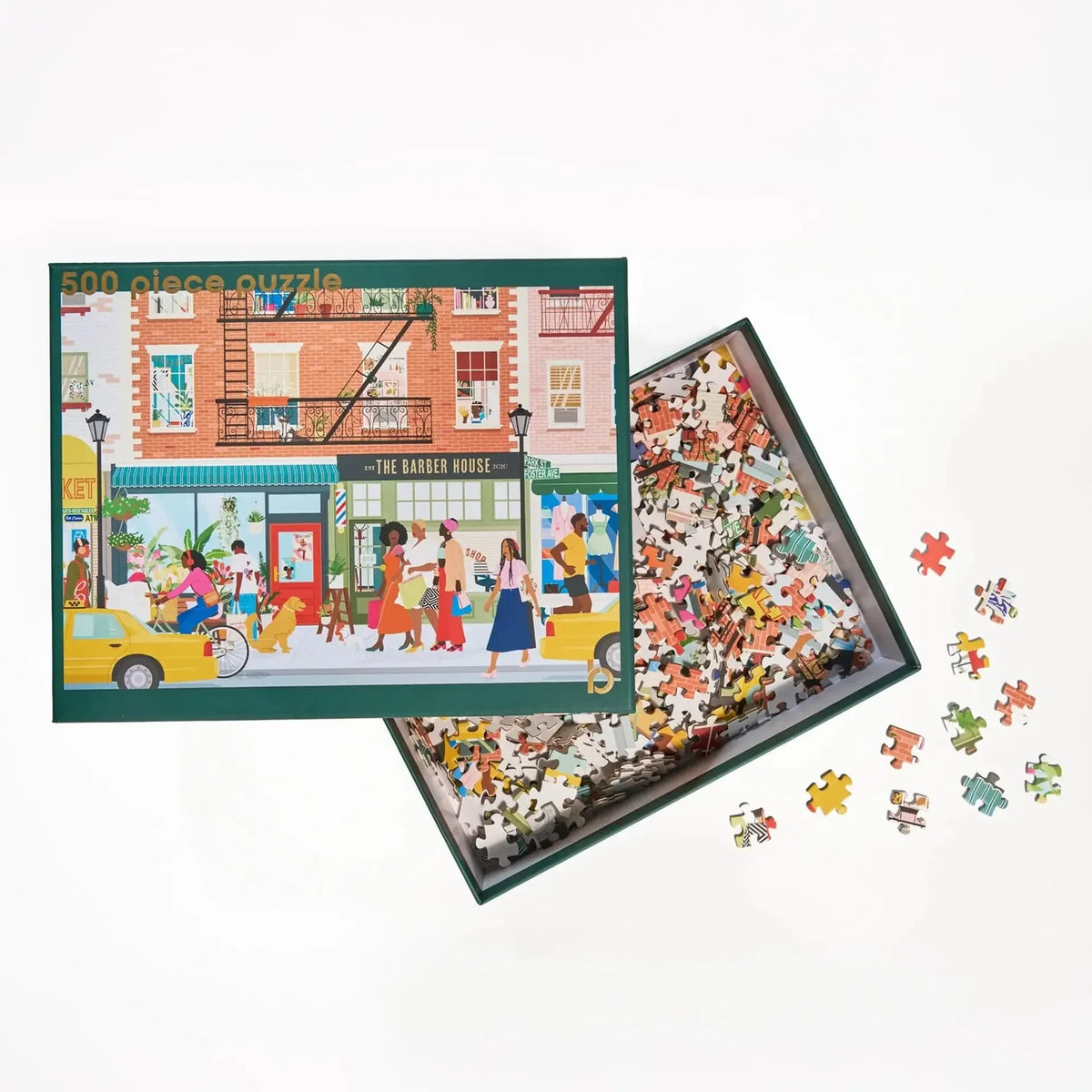 Meet Me Uptown 500 Piece Soft Touch Jigsaw Puzzle Be Rooted
