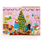 Meowy Christmas 12 Days of Puzzles 500 Piece Countdown Jigsaw Puzzle Galison