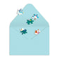 Merry & Bright Christmas Greeting Card 60 Piece Jigsaw Puzzle Galison