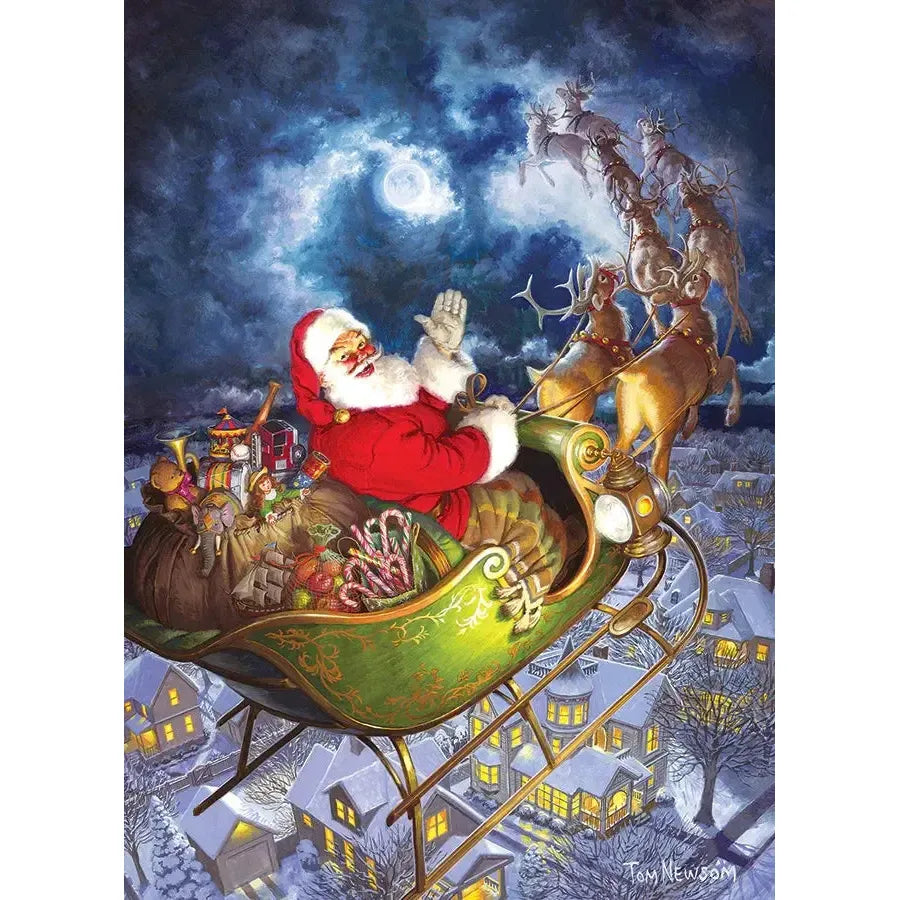 Merry Christmas to All 1000 Piece Jigsaw Puzzle Cobble Hill