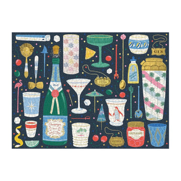 Merry Mixer 1000 Piece Jigsaw Puzzle Galison