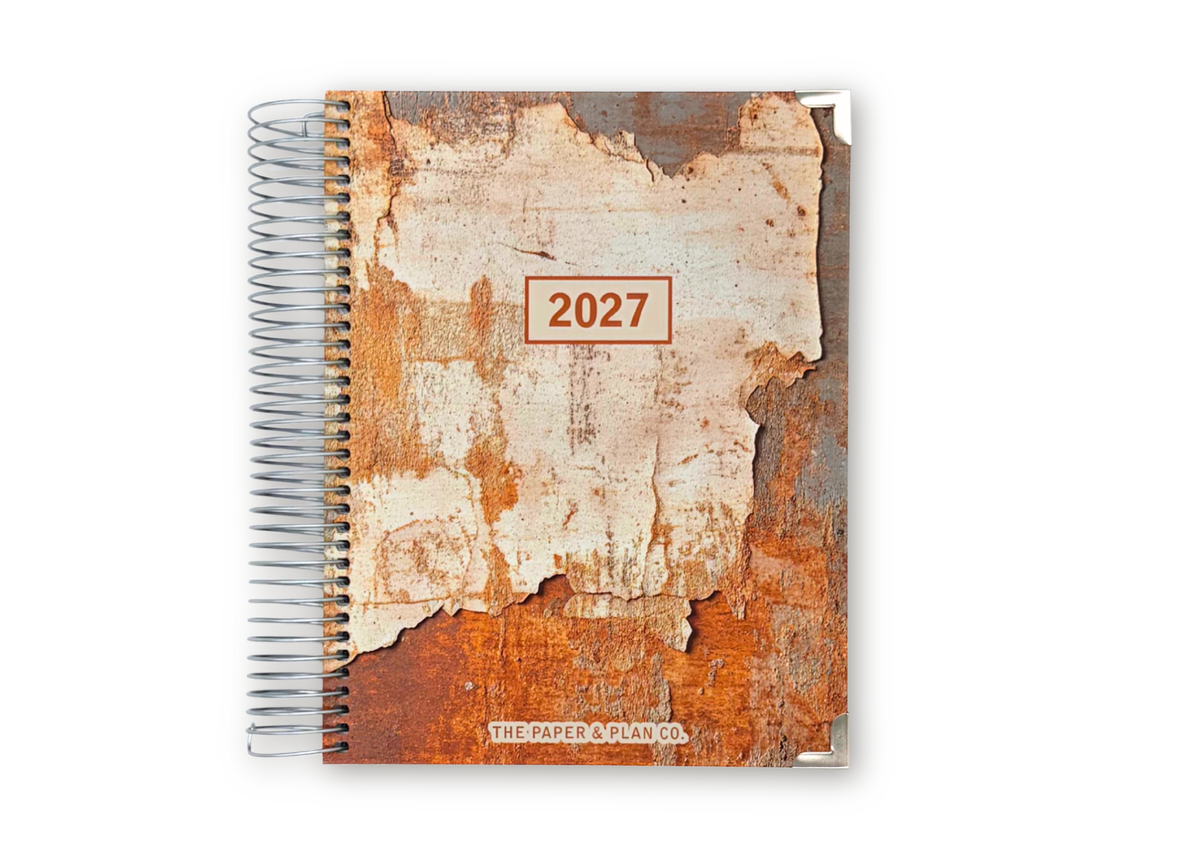 2027 Metal Flake Daily Planner Basic Bundle
