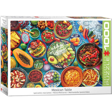 Mexican Table 1000 Piece Jigsaw Puzzle Eurographics