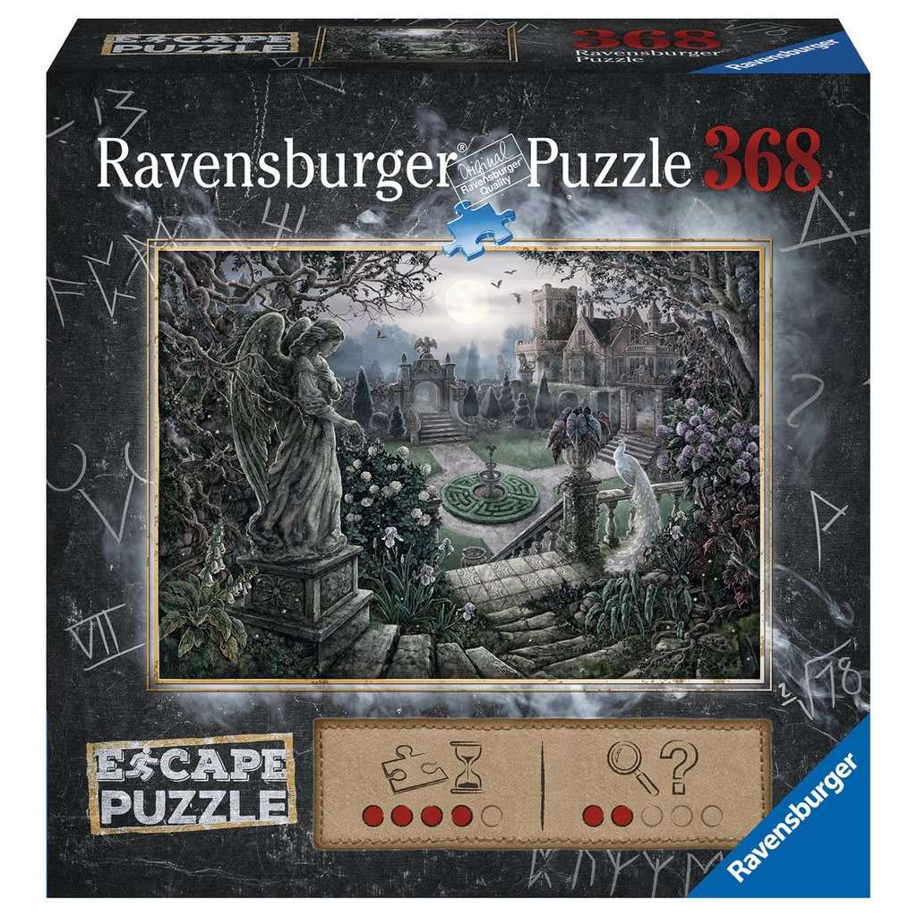 Midnight in the Garden 368 Piece Escape Game Jigsaw Puzzle Ravensburger
