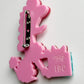 Mimi Loves Christmas Brooch by Miss Fluff x Lipstick & Chrome