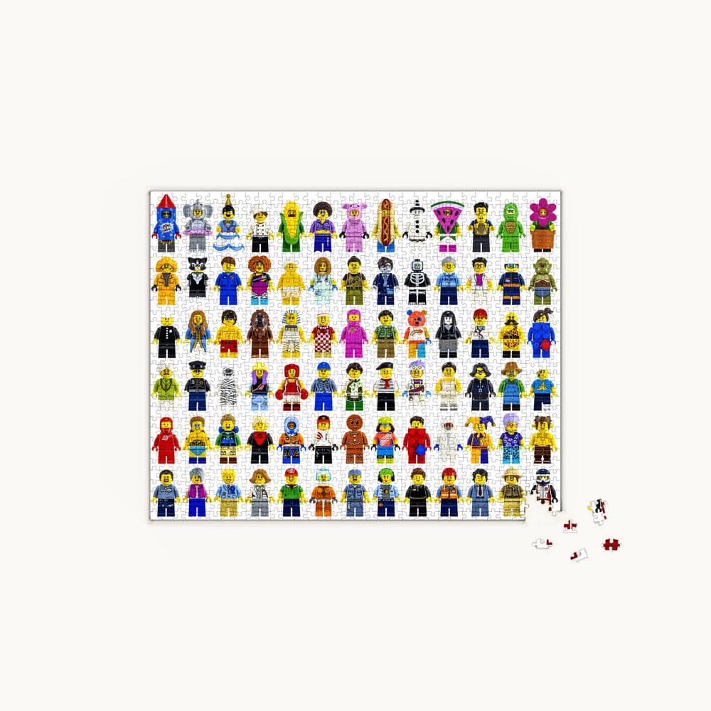 Minifigure LEGO 1000 Piece Jigsaw Puzzle Chronicle