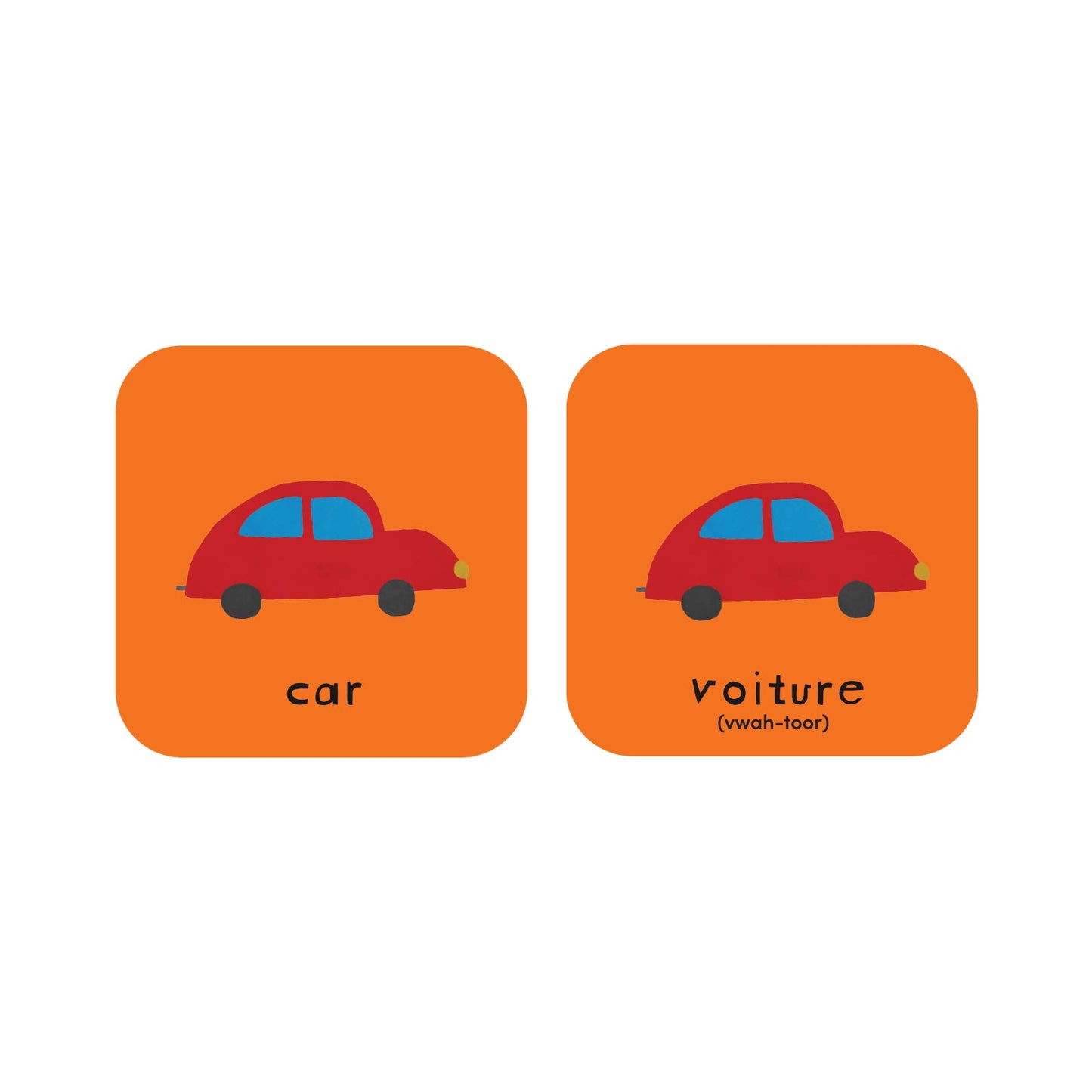 Minilingo, French/English Flashcards