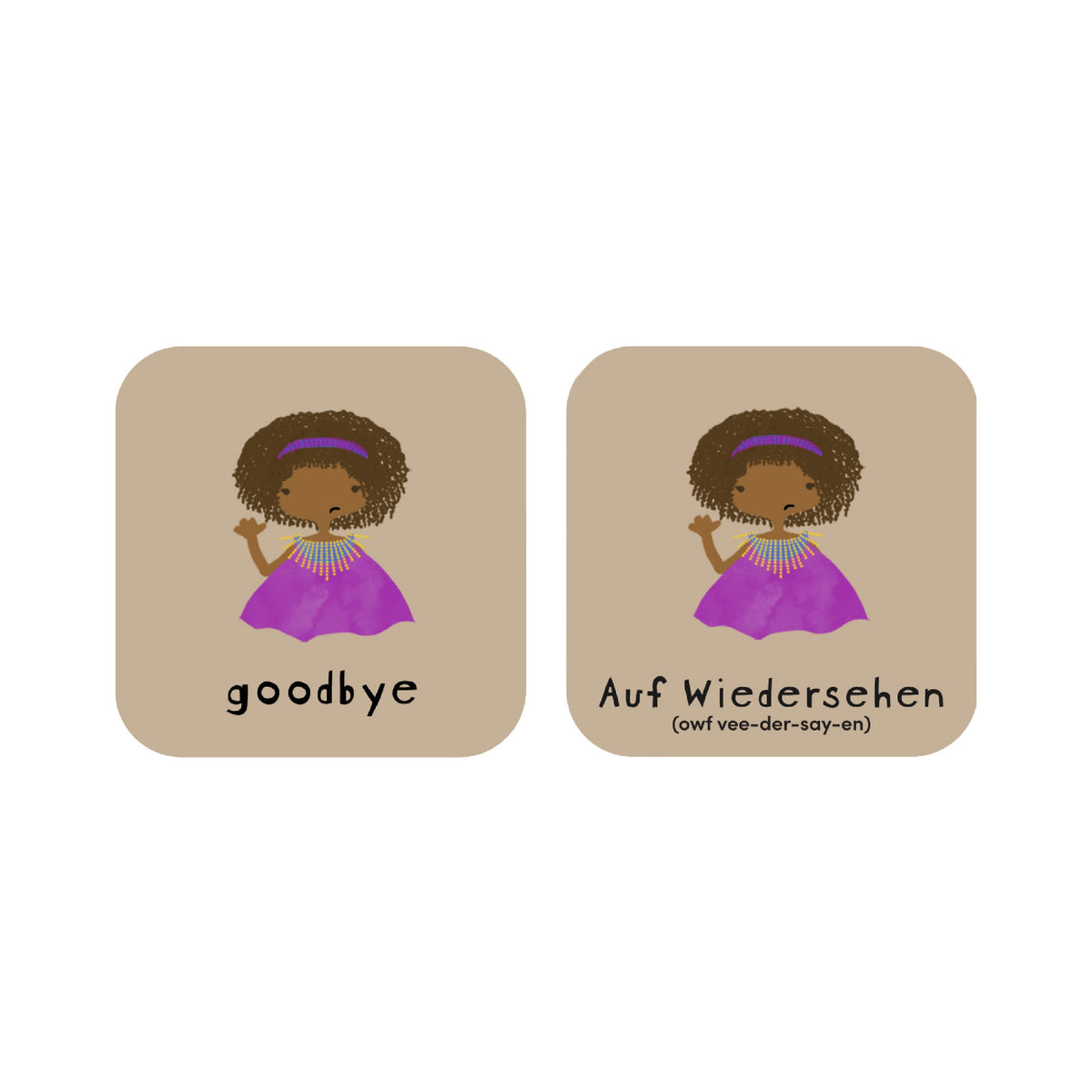 Minilingo, German/English Flashcards