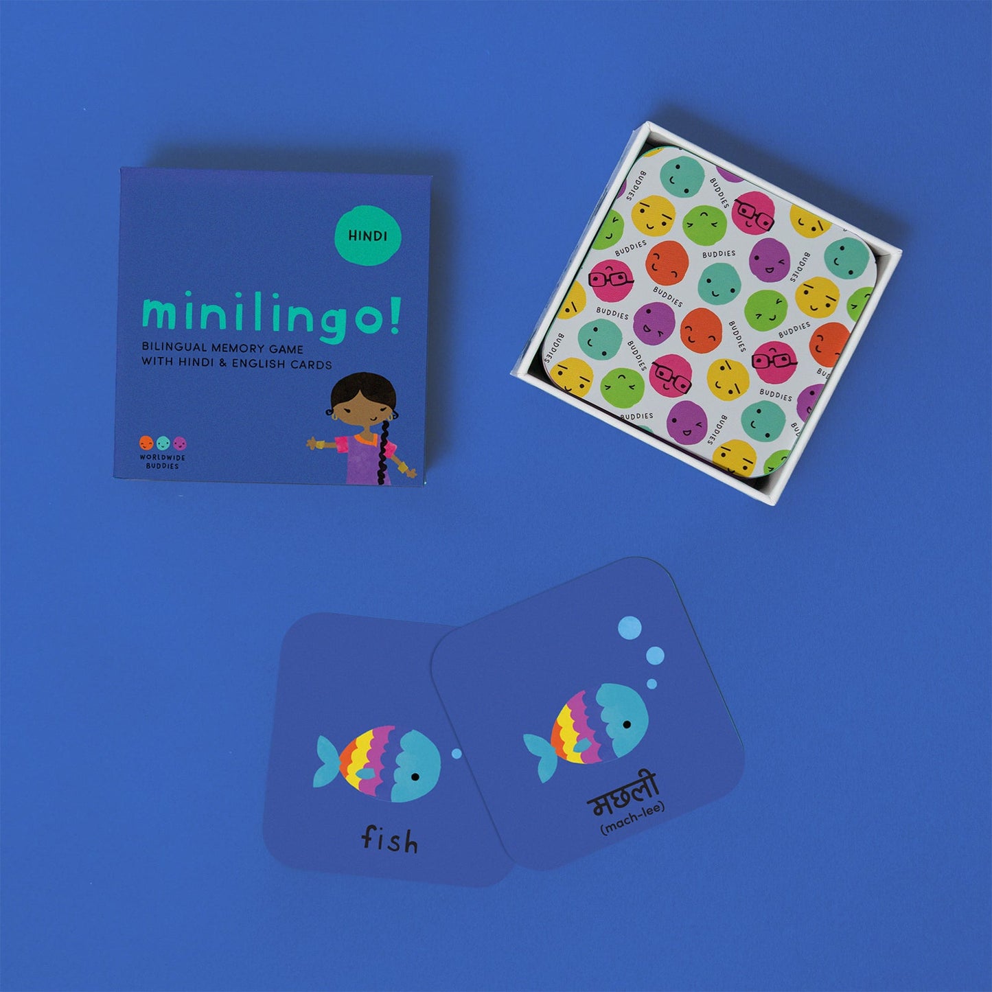 Minilingo, Hindi/English Flashcards
