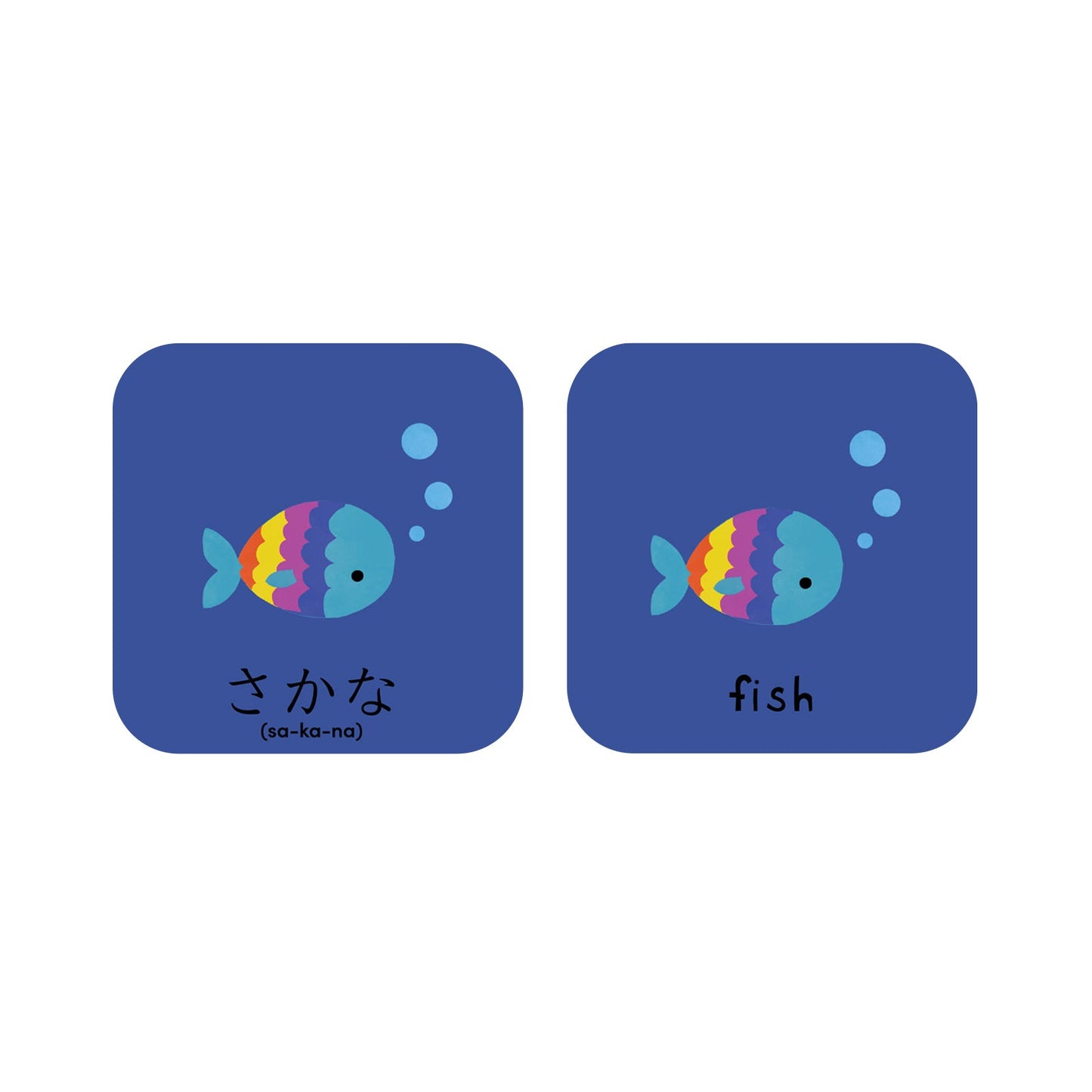 Minilingo, Japanese/English Flashcards