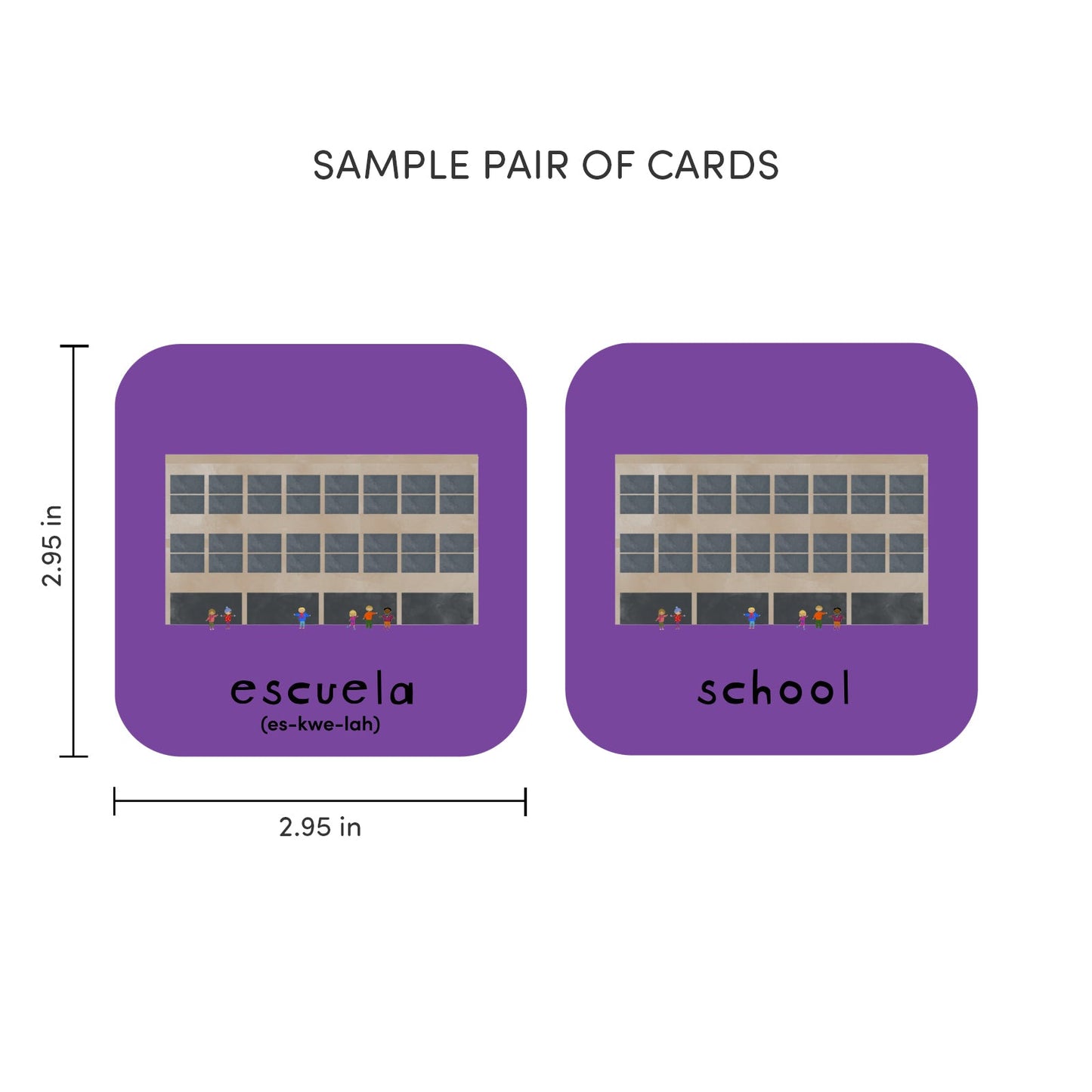 Minilingo, Spanish/English Flashcards