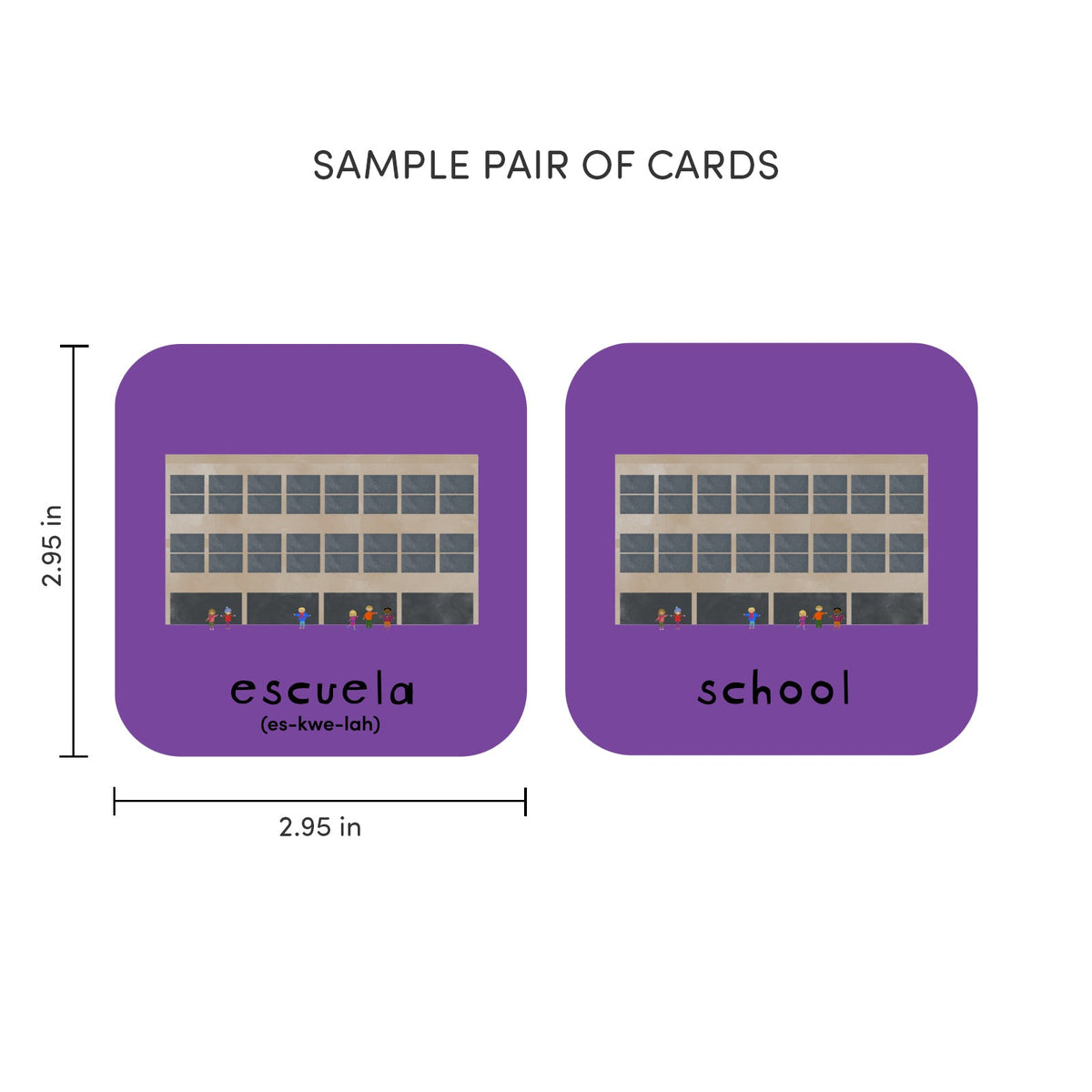 Minilingo, Spanish/English Flashcards