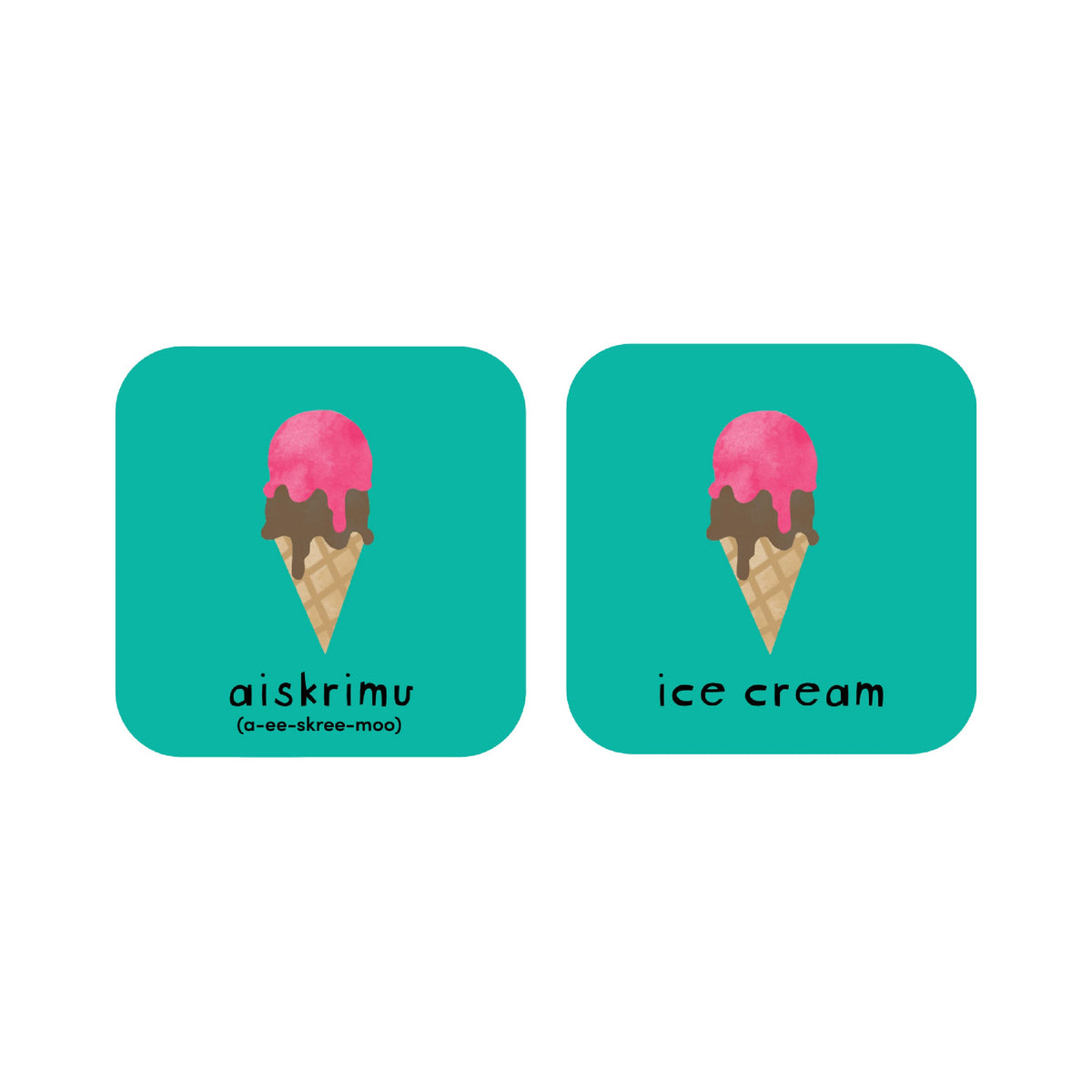 Minilingo, Swahili/English Flashcards