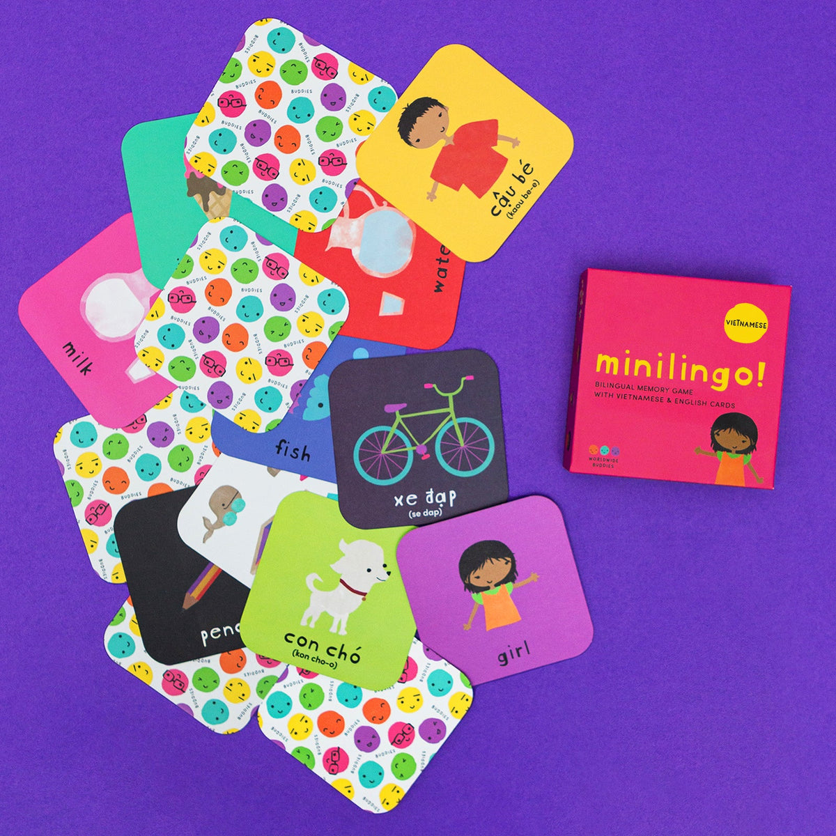 Minilingo, Vietnamese/English Flashcards