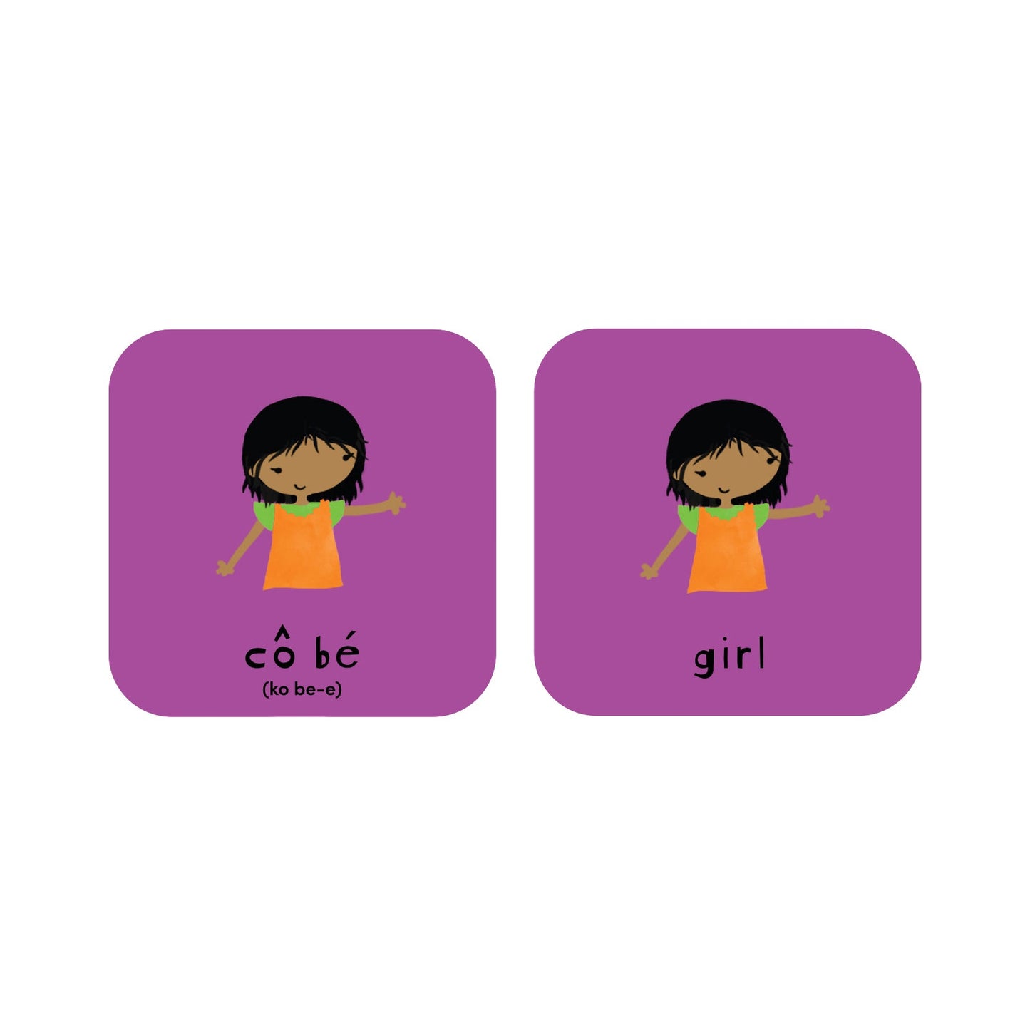 Minilingo, Vietnamese/English Flashcards