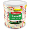 Minnesota State 100 Piece Magnetic Jigsaw Puzzle Geotoys