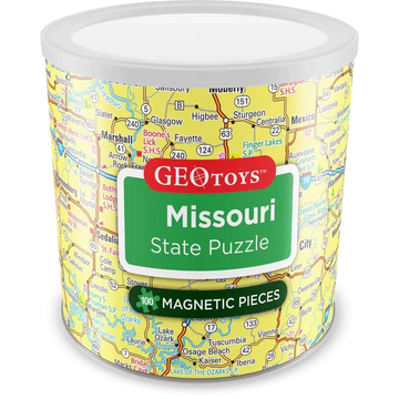Missouri State 100 Piece Magnetic Jigsaw Puzzle Geotoys
