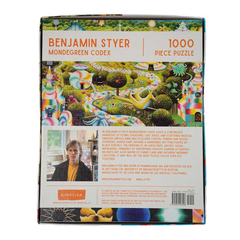 Mondegreen Codex by Benjamin Styer 1000 Piece Jigsaw Puzzle Kinstler
