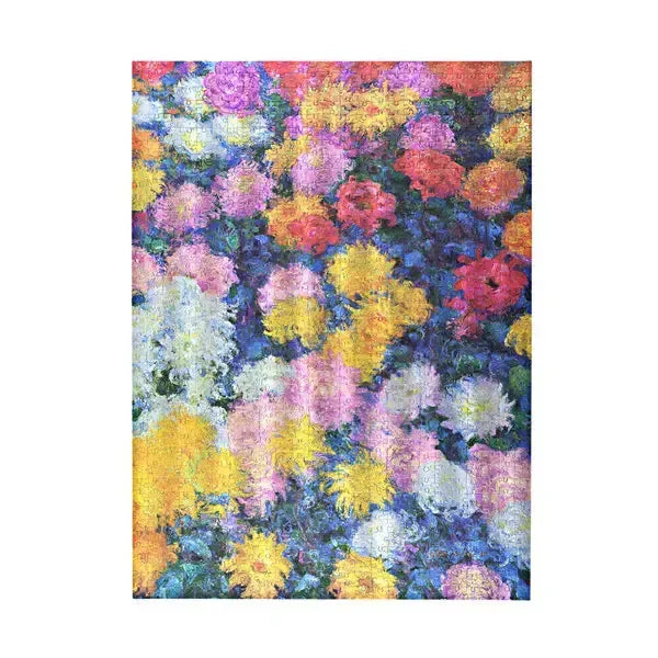 Monet’s Chrysanthemums 1000 Piece Jigsaw Puzzle Paperblanks