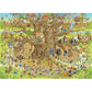 Monkey Habitat Funky Zoo 1000 Piece Jigsaw Puzzle Heye