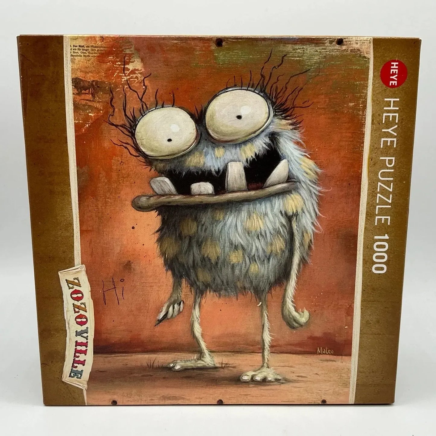 Monsta Hi! Zozoville (Square Box) 1000 Piece Jigsaw Puzzle Heye