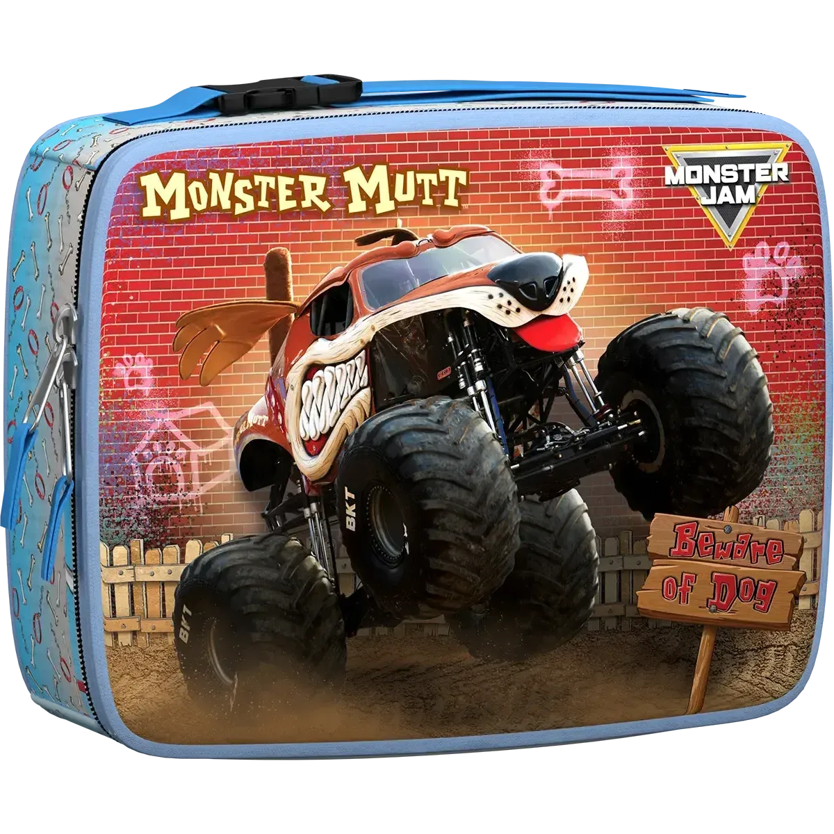Monster Mutt Monster Jam Lunch Bag & 100 Piece Jigsaw Puzzle Eurographics