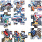 Monster Truck Race 35 Piece Tray Jigsaw Puzzle Larsen