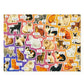 Moody Cats 1000 Piece Jigsaw Puzzle (+Stickers) Brass Monkey