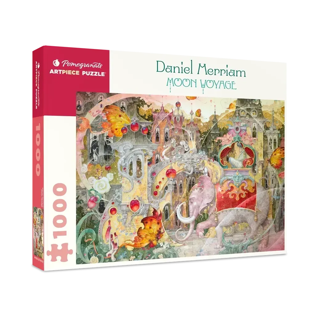 Moon Voyage by Daniel Merriam 1000 Piece Jigsaw Puzzle Pomegranate