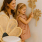 The Blooming Rattan Flower Stem – Handcrafted Boho Wall & Room Decor