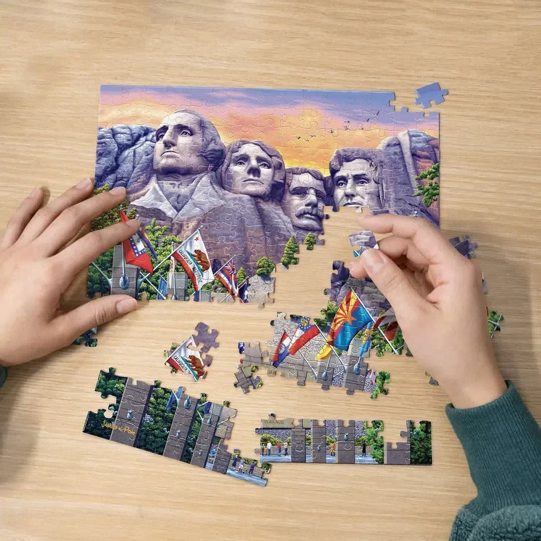 Mt. Rushmore 210 Piece Jigsaw Puzzle Boardwalk