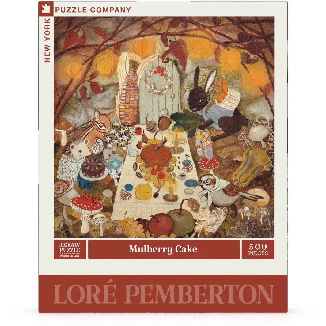 Mulberry Cake by Loré Pemberton 500 Piece Jigsaw Puzzle NYPC