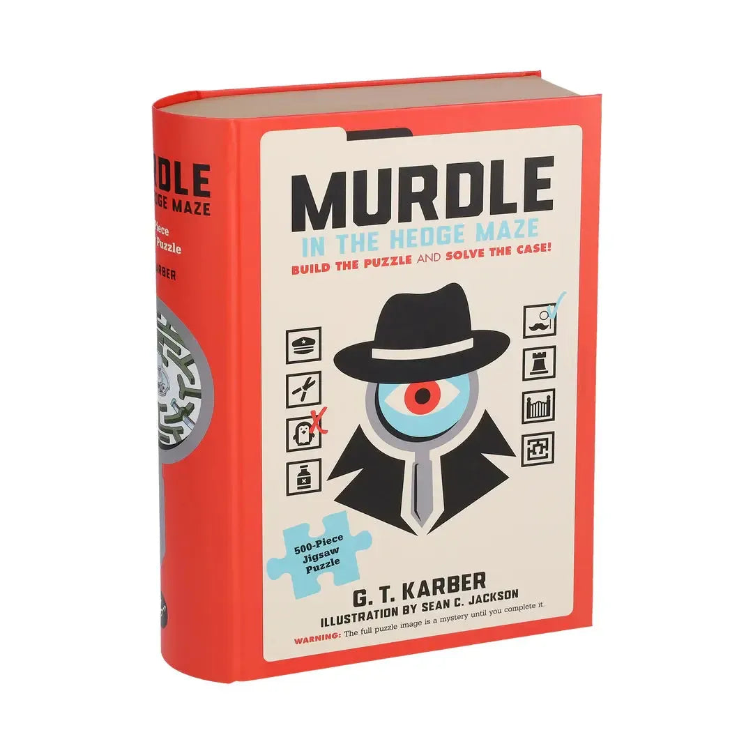 Murdle In the Hedge Maze 500 Piece Jigsaw Game Puzzle Chronicle