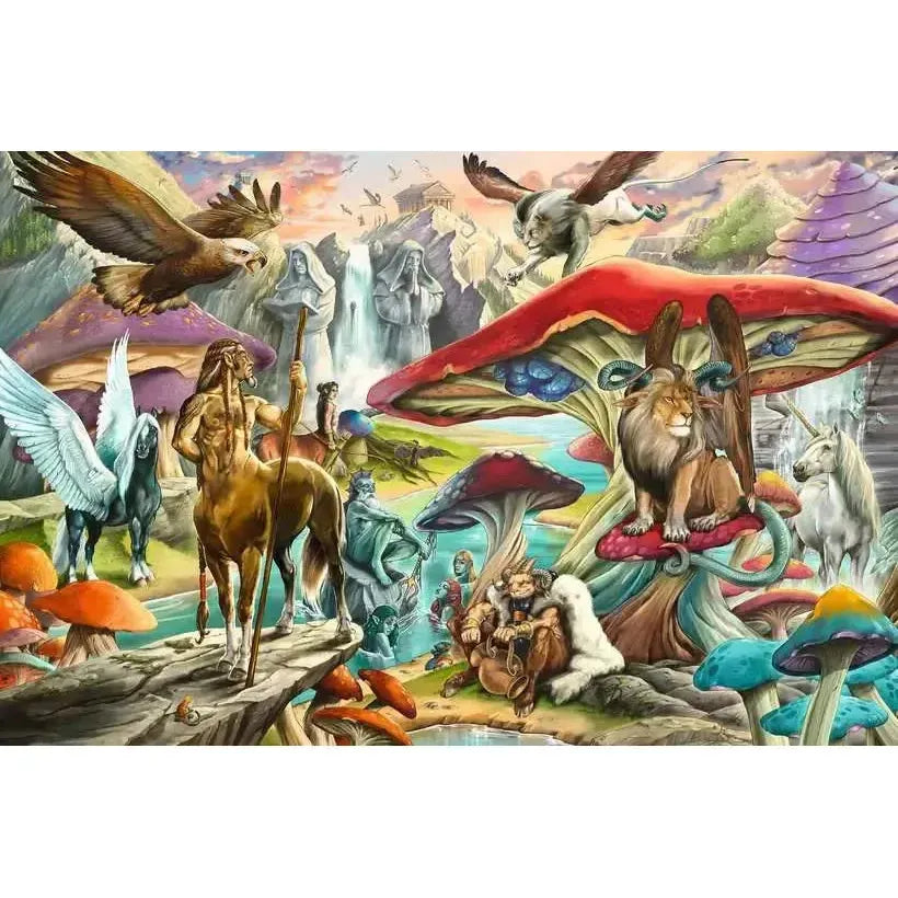 Mushrooms & Myths 5000 Piece Jigsaw Puzzle Ravensburger