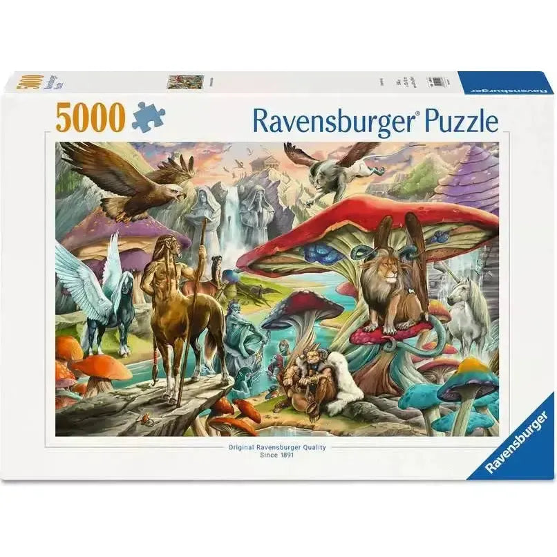 Mushrooms & Myths 5000 Piece Jigsaw Puzzle Ravensburger