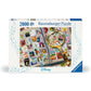 My Favorite Stamps Disney 2000 Piece Jigsaw Puzzle Ravensburger
