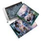 Mystic Falls in Winter 1000 Piece Jigsaw Puzzle Cobble Hill