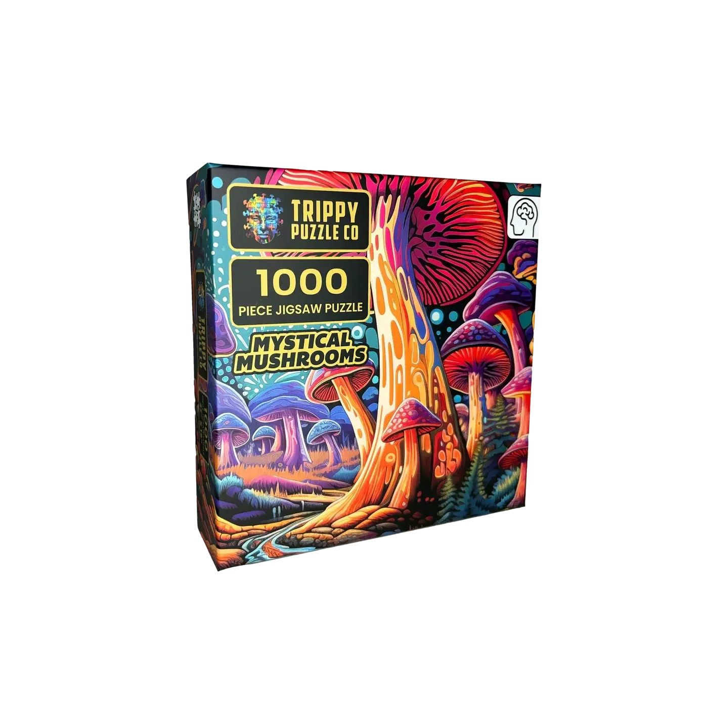 Mystical Mushrooms 1000 Piece Jigsaw Puzzle Trippy