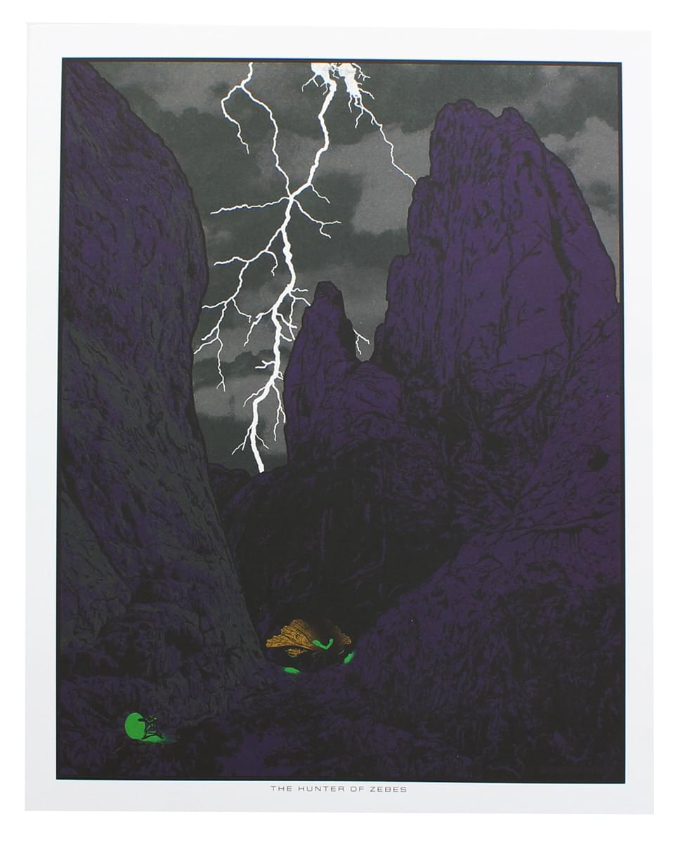 The Hunter of Zebes 8 x 10 Art Print