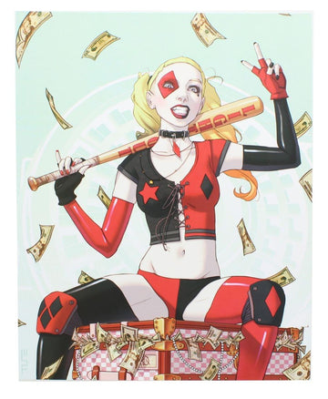 Dc Comics Harley Quinn 8X10 Art Print By W. Scott Forbes (Nerd Block Exclusive)