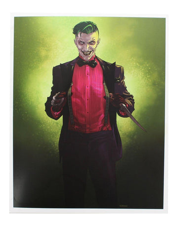 Dc Comics The Joker 8X10 Art Print By Kalman Andrasofszky (Nerd Block Exclusive)
