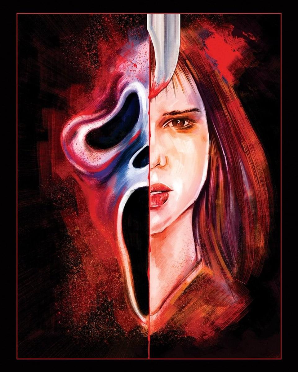 Scream 8X10 By Matthew Therrien Art Print