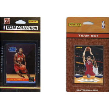 Nba New Jersey Nets 2 Different Licensed Trading Card Team Sets