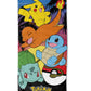 NORTHWEST Pokemon Beach Towel, Soft Cotton 30"x60", Sunset Color, Pikachu Charmander Squirtle Bulbasaur, Model 720