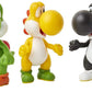 Super Mario World Of Nintendo 2.5 Inch Yoshi Figure 5-Pack